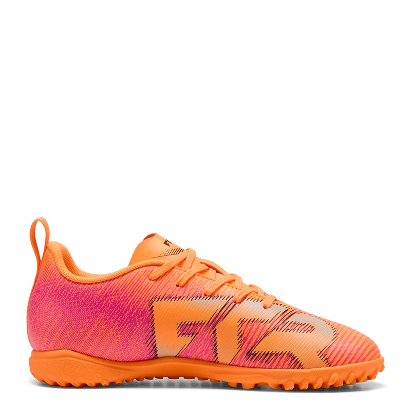 ZAPATILLAS NIÑO PUMA FÚTBOL NARANJO FUTURE 8 PLAY TT - 2
