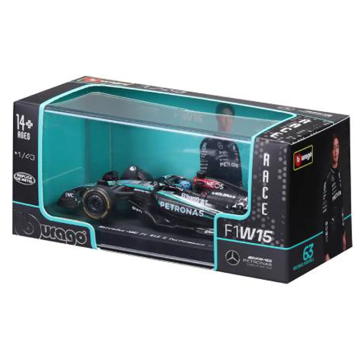 MERCEDES AMG PETRONAS 1:43 - 7