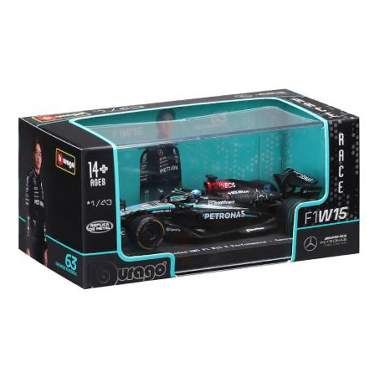 MERCEDES AMG PETRONAS 1:43 - 8