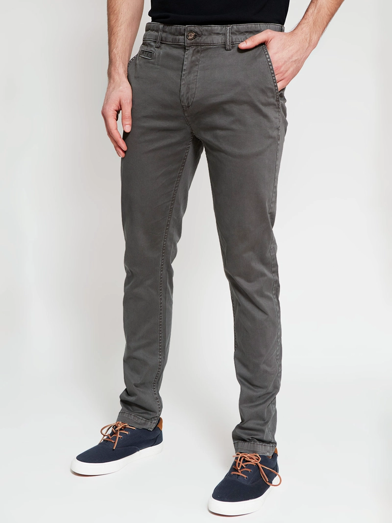 PANTALÓN HOMBRE MARQUIS ALGODÓN SLIM CHINO LAVADO - 2