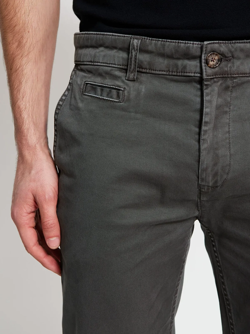 PANTALÓN HOMBRE MARQUIS ALGODÓN SLIM CHINO LAVADO - 4