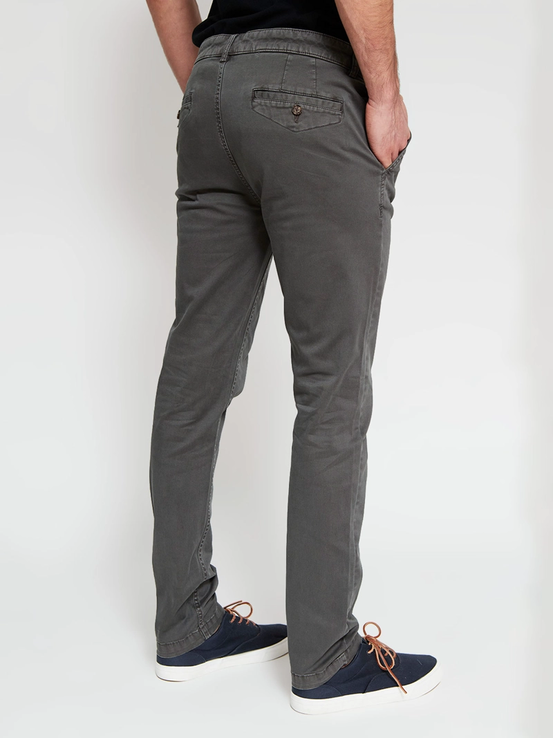 PANTALÓN HOMBRE MARQUIS ALGODÓN SLIM CHINO LAVADO - 3
