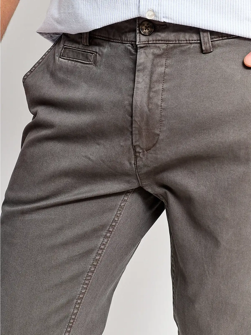 PANTALÓN HOMBRE MARQUIS ALGODÓN SLIM CHINO LAVADO - 3