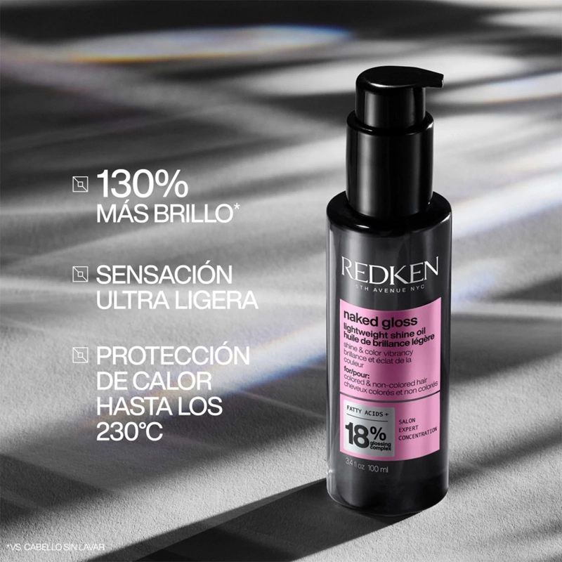 ACEITE CAPILAR REDKEN ACIDIC COLOR GLOSS NAKED 100 ML - 2