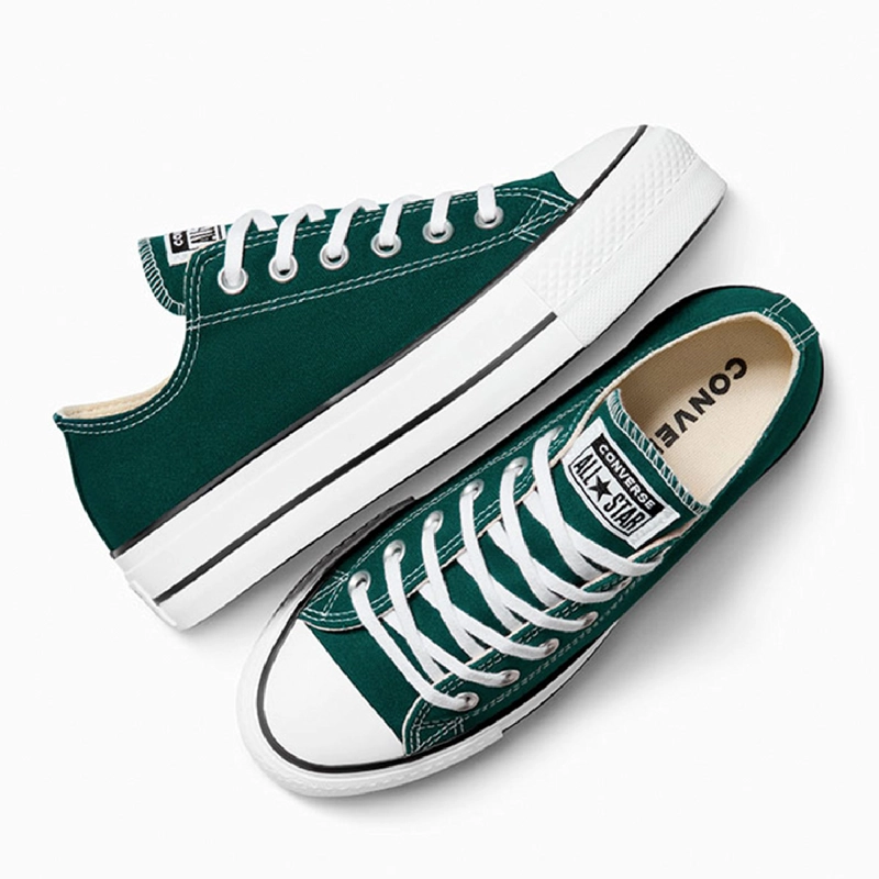 ZAPATILLAS MUJER CONVERSE URBANO VERDE CHUCK TAYLOR ALL STAR LIFT - 3