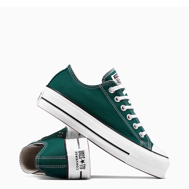 ZAPATILLAS MUJER CONVERSE URBANO VERDE CHUCK TAYLOR ALL STAR LIFT - 6