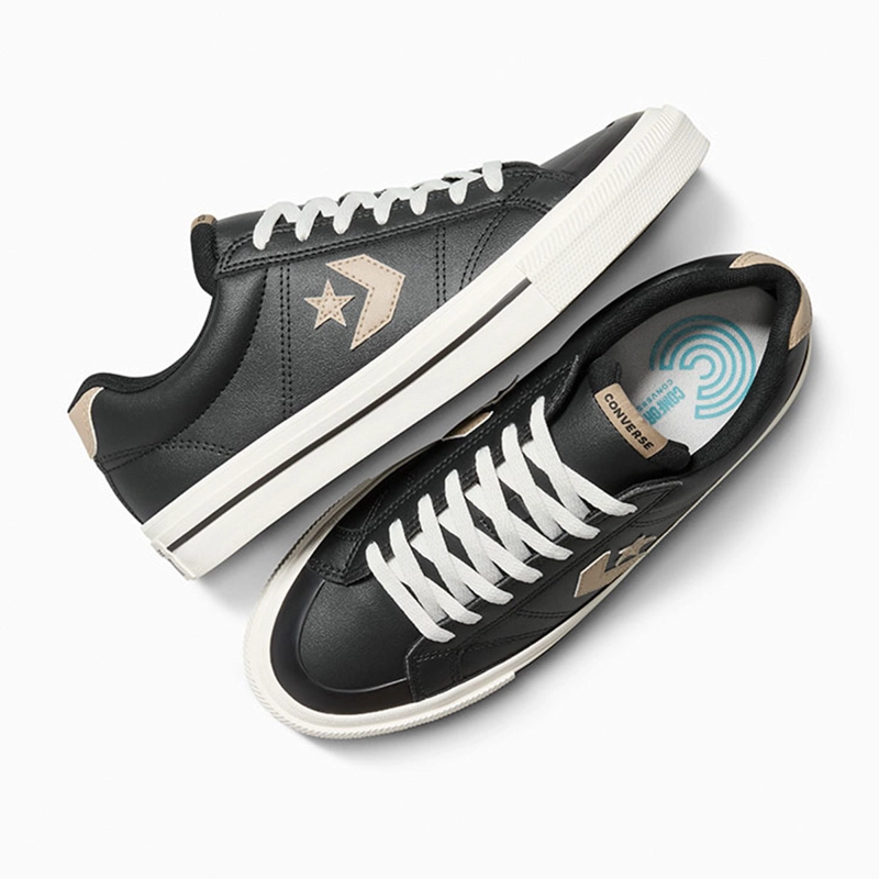 ZAPATILLAS UNISEX CONVERSE URBANO NEGRO SPORT CASUAL - 3