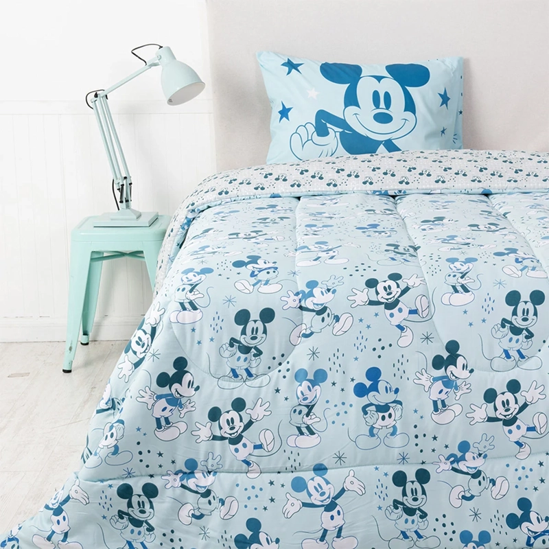 PLUMÓN DISNEY MICKEY 1.5 PLAZAS CELESTE - 1