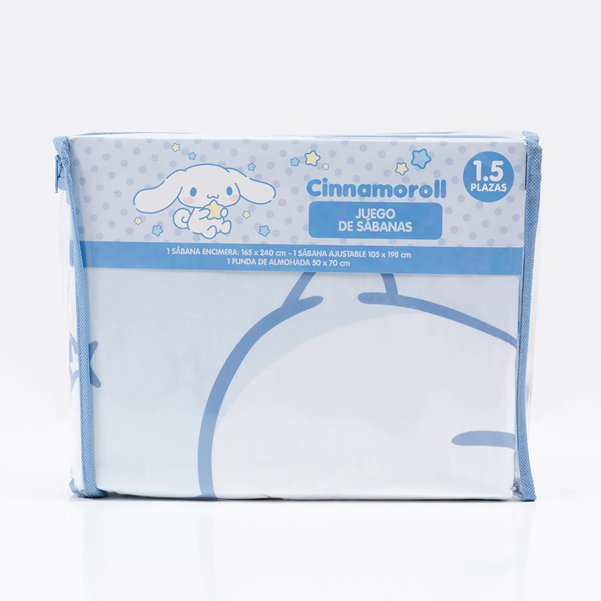 JUEGO DE SÁBANAS SANRIO-CINNAMONROLL CANDY 1.5 PLAZAS - 3