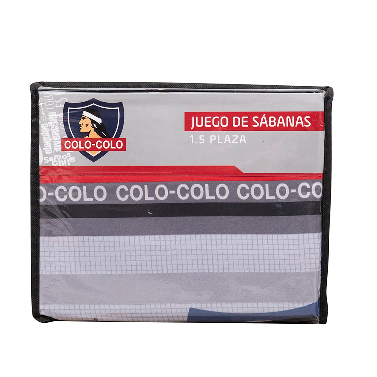 JUEGO DE SÁBANAS COLO-COLO VENCEDORES 1.5 PLAZAS - 3