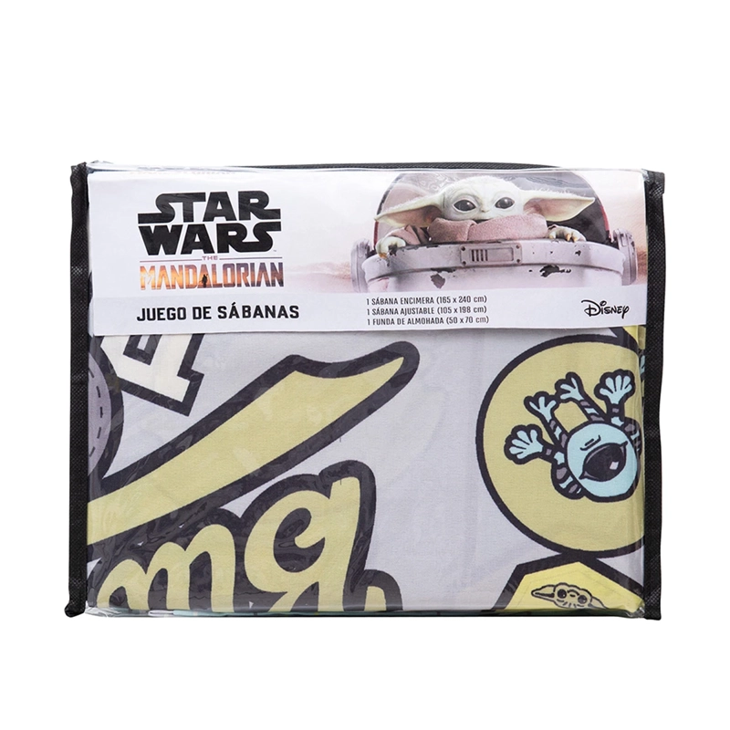 JUEGO DE SÁBANAS STAR WARS MANDO 1.5 PLAZAS - 4