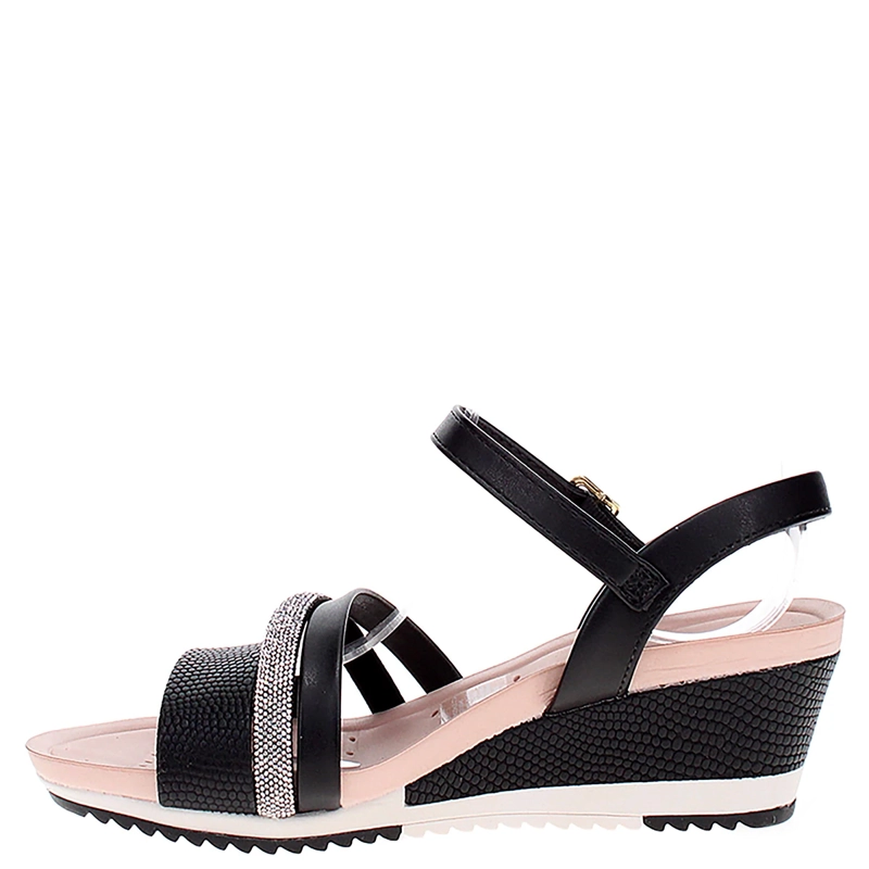 SANDALIAS MUJER MODARE NEGRO - 3