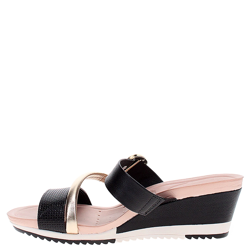 SANDALIAS MUJER MODARE NEGRO - 3