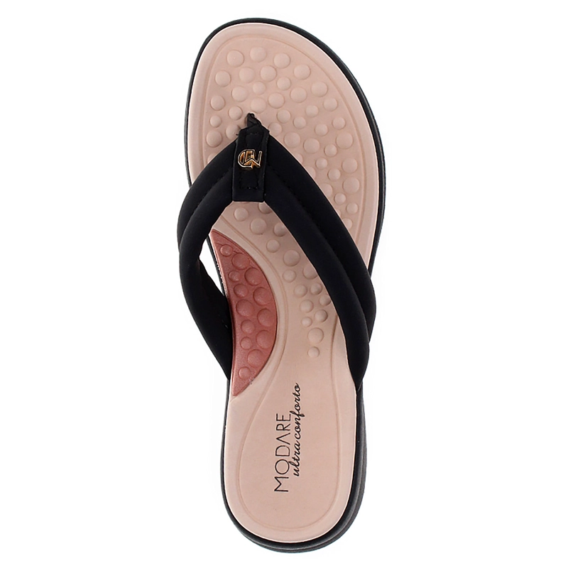 SANDALIAS MUJER MODARE NEGRO - 5