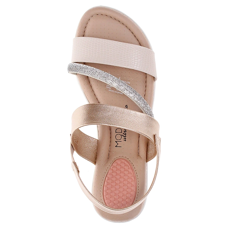 SANDALIAS MUJER MODARE CREMA - 5