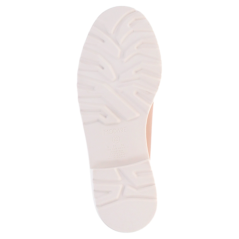 MOCASINES MUJER MODARE CASUALES BEIGE - 6