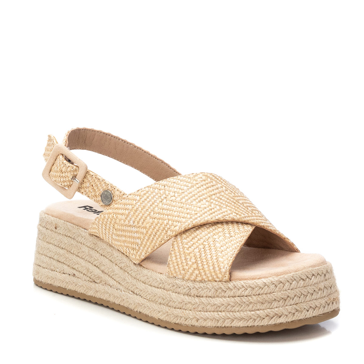 SANDALIAS MUJER REFRESH BEIGE 172666 - 1
