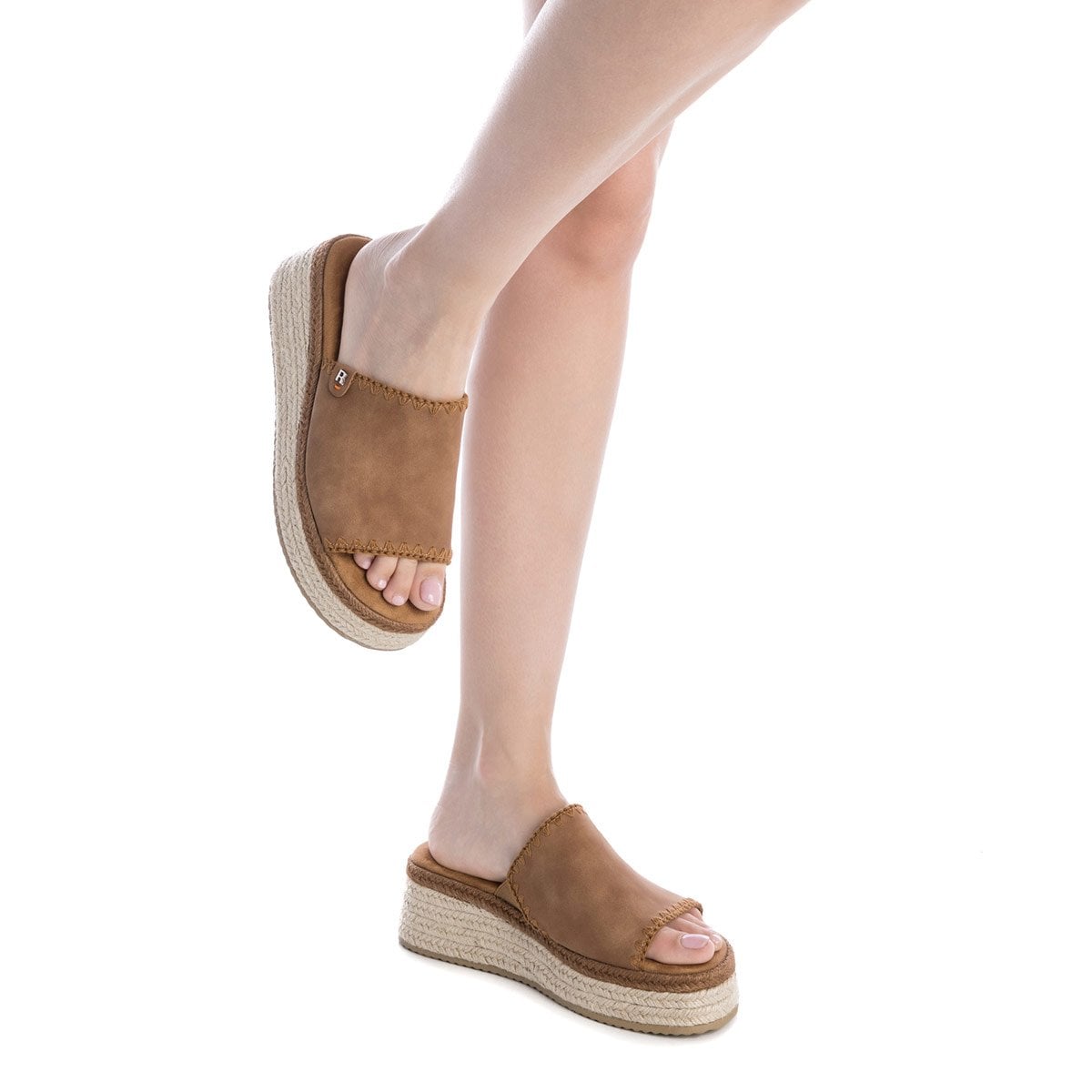 SANDALIAS MUJER REFRESH CAMEL 172779 - 3