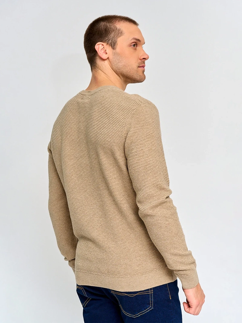 SWEATER HOMBRE MARQUIS ALGODÓN CUELLO REDONDO TEXTURADO - 2