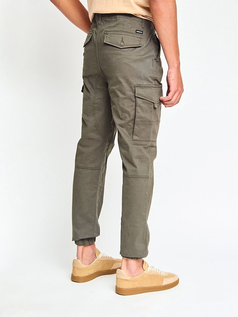 PANTALÓN HOMBRE BARBADOS ALGODÓN JOGGER CARGO CHINO - 2