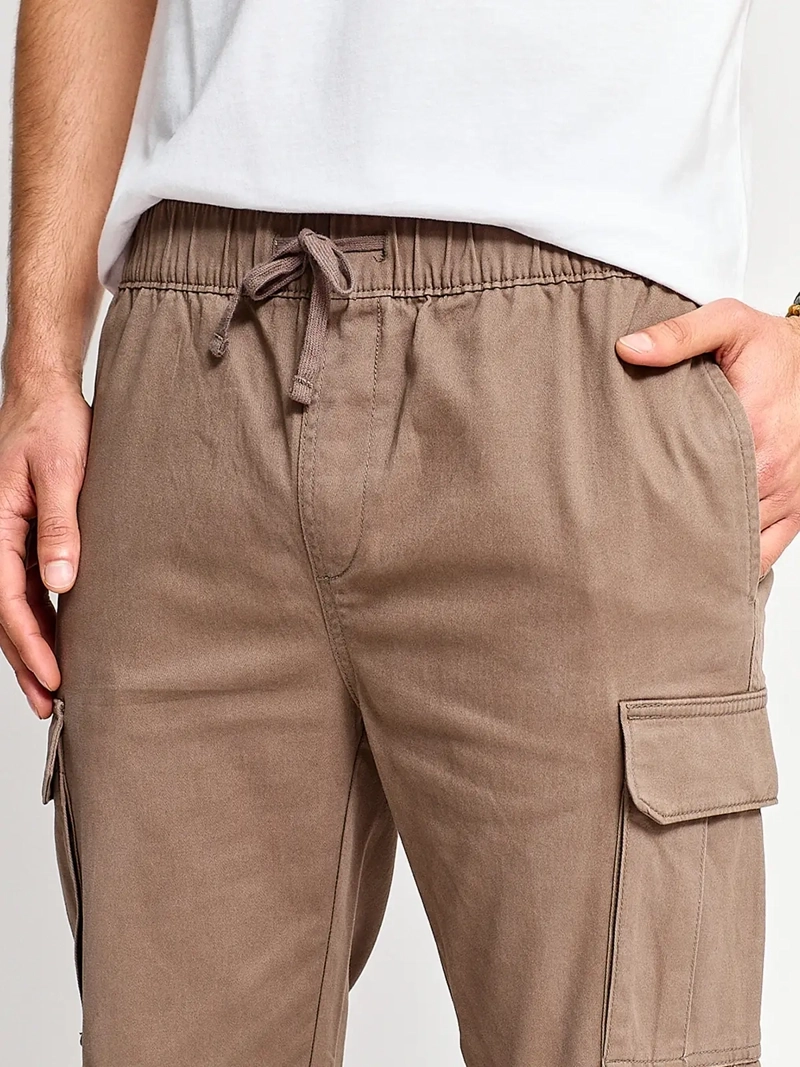 PANTALÓN HOMBRE ROBERT LEWIS ALGODÓN JOGGER CARGO - 3