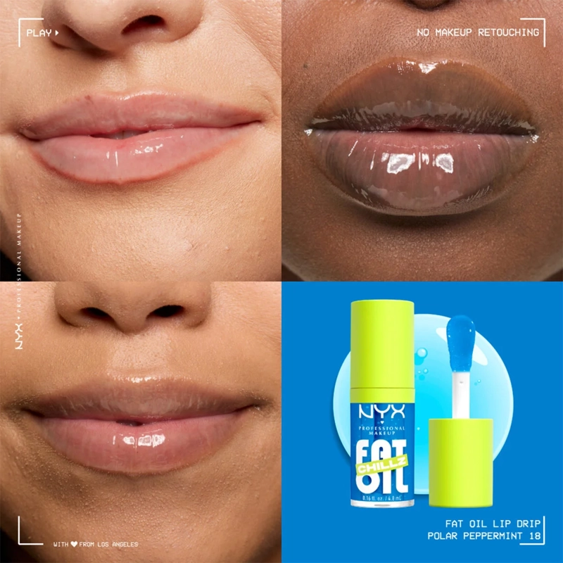BRILLO LABIAL NYX FAT OIL CHILLZ - 7