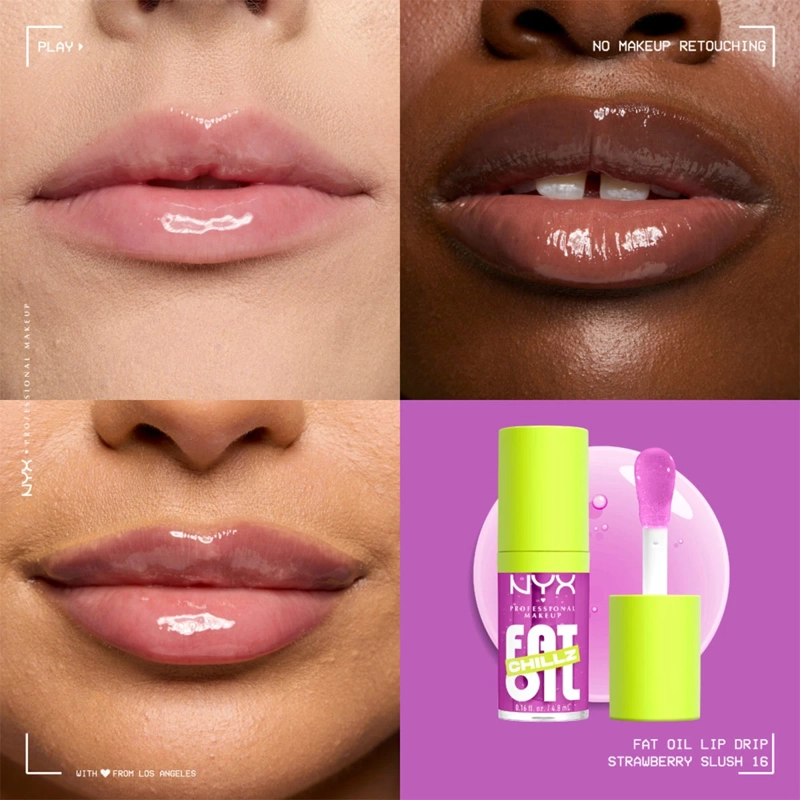 BRILLO LABIAL NYX FAT OIL CHILLZ - 7