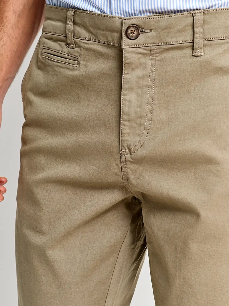 PANTALÓN HOMBRE CACHAREL ALGODÓN CHINO BÁSICO - 3