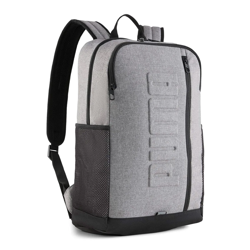 MOCHILA DEPORTIVA PUMA S HEATHER GRIS - 1