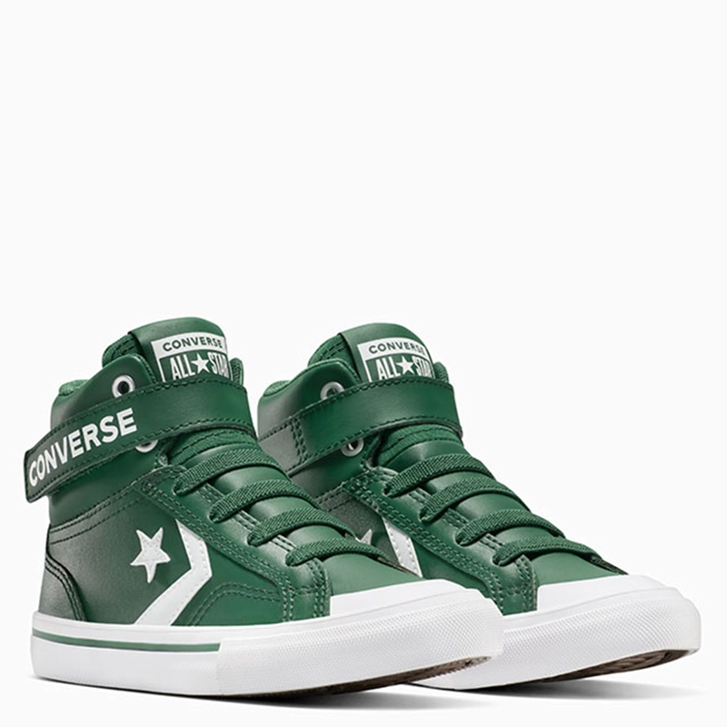 ZAPATILLAS NIÑO CONVERSE CASUALES VERDE PRO BLAZE STRAP  - 2