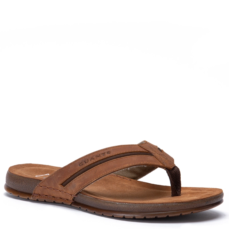 SANDALIAS HOMBRE GUANTE CAFÉ ALICANTE  CUERO  - 3
