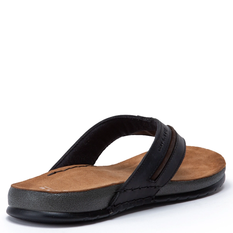 SANDALIAS HOMBRE GUANTE NEGRO ALICANTE  CUERO  - 4