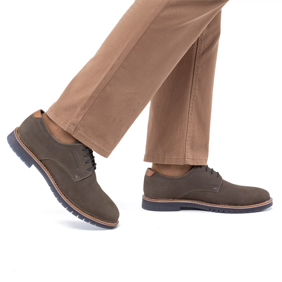 ZAPATOS HOMBRE GUANTE OLIVA ALBANY  - 2