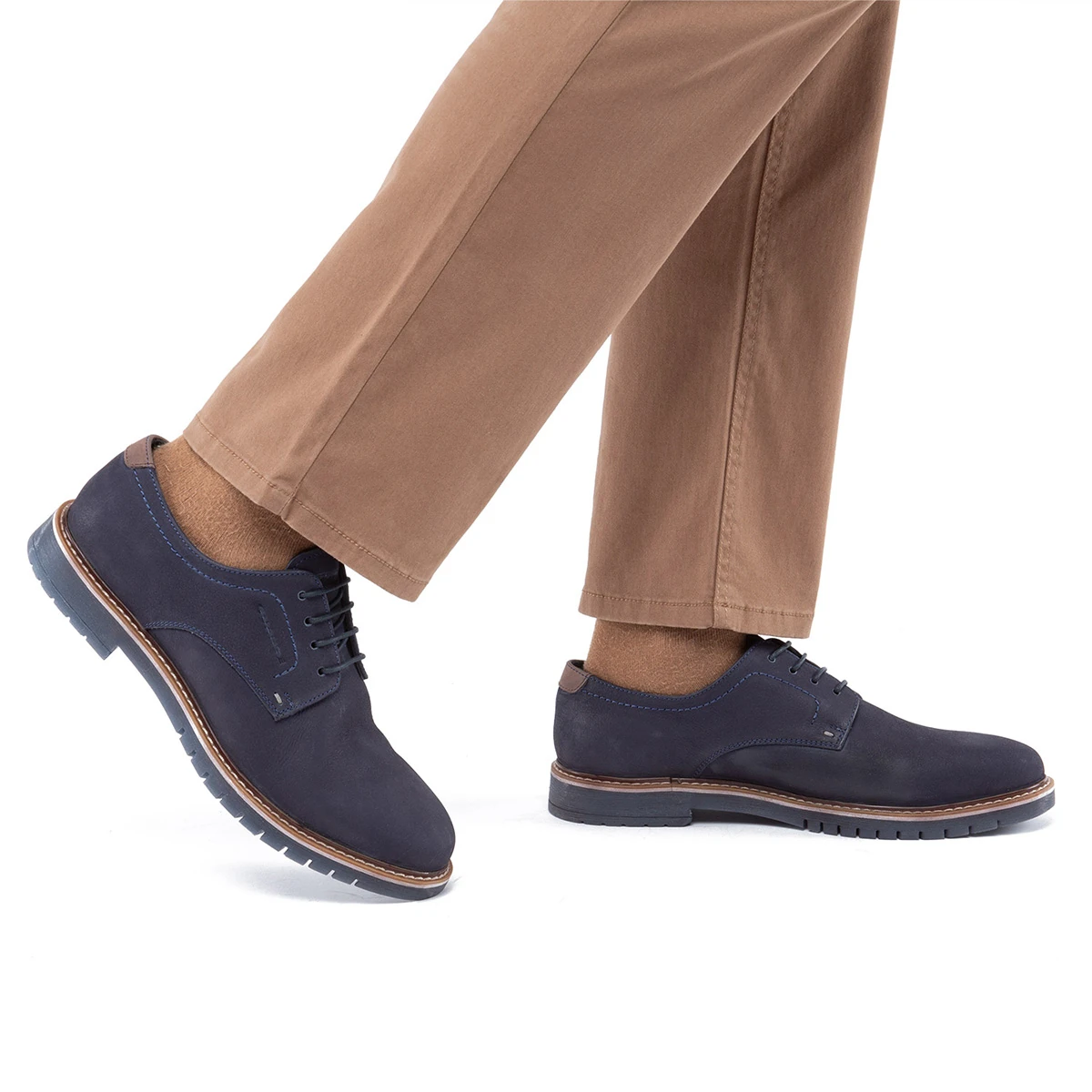 ZAPATOS HOMBRE GUANTE AZUL MARINO ALBANY  - 2