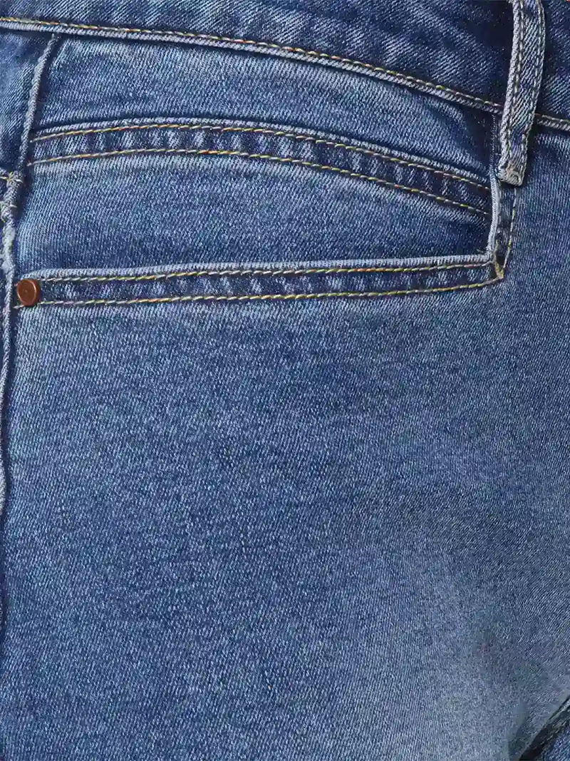 JEANS MUJER WADOS RECTO ALGODÓN TIRO ALTO - 8