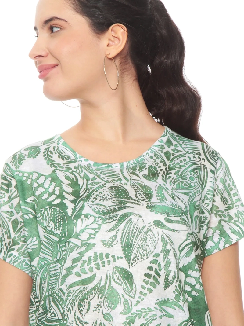 POLERA MUJER WADOS ESCOTE REDONDO MANGA CORTA - 3