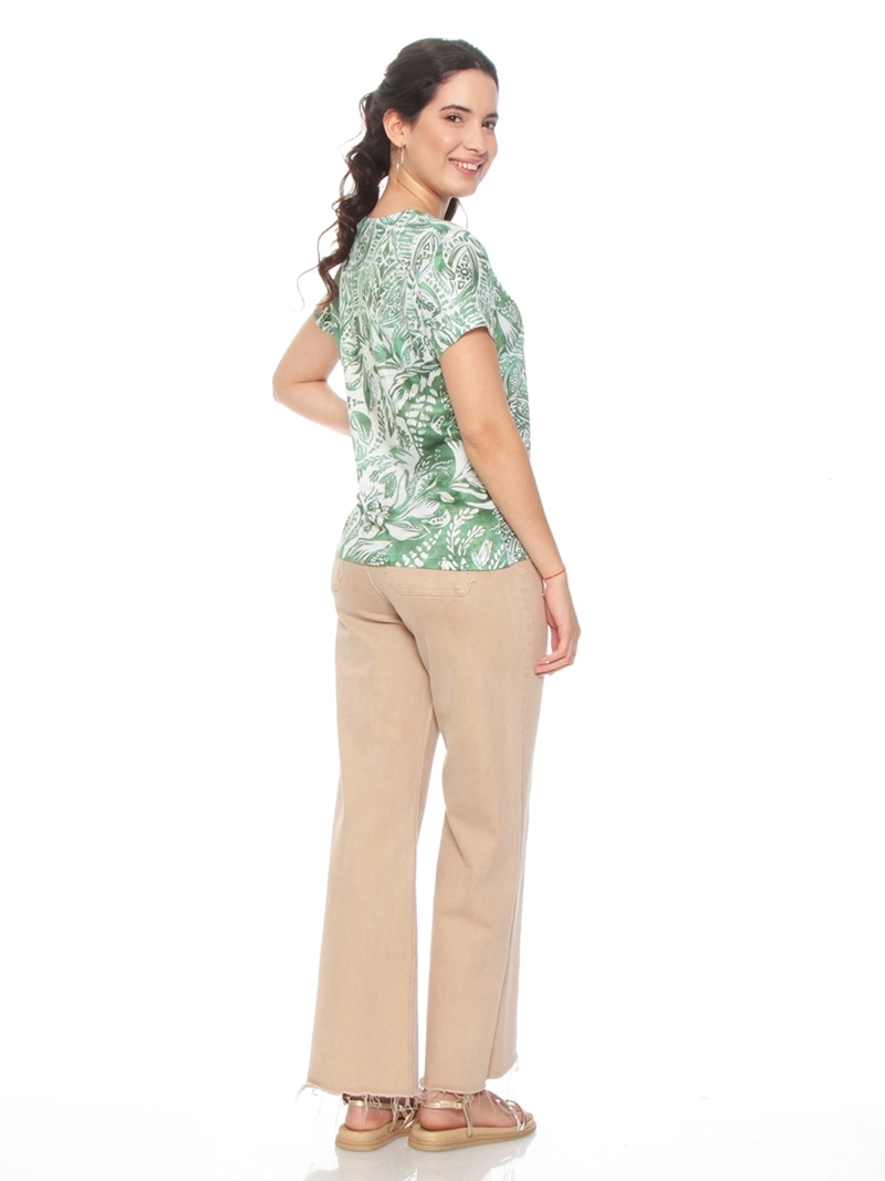POLERA MUJER WADOS ESCOTE REDONDO MANGA CORTA - 6
