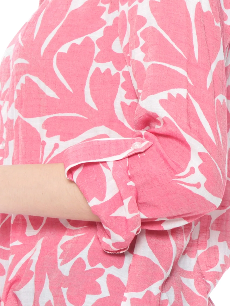 BLUSA MUJER WADOS MANGA LARGA ESTAMPADA - 7