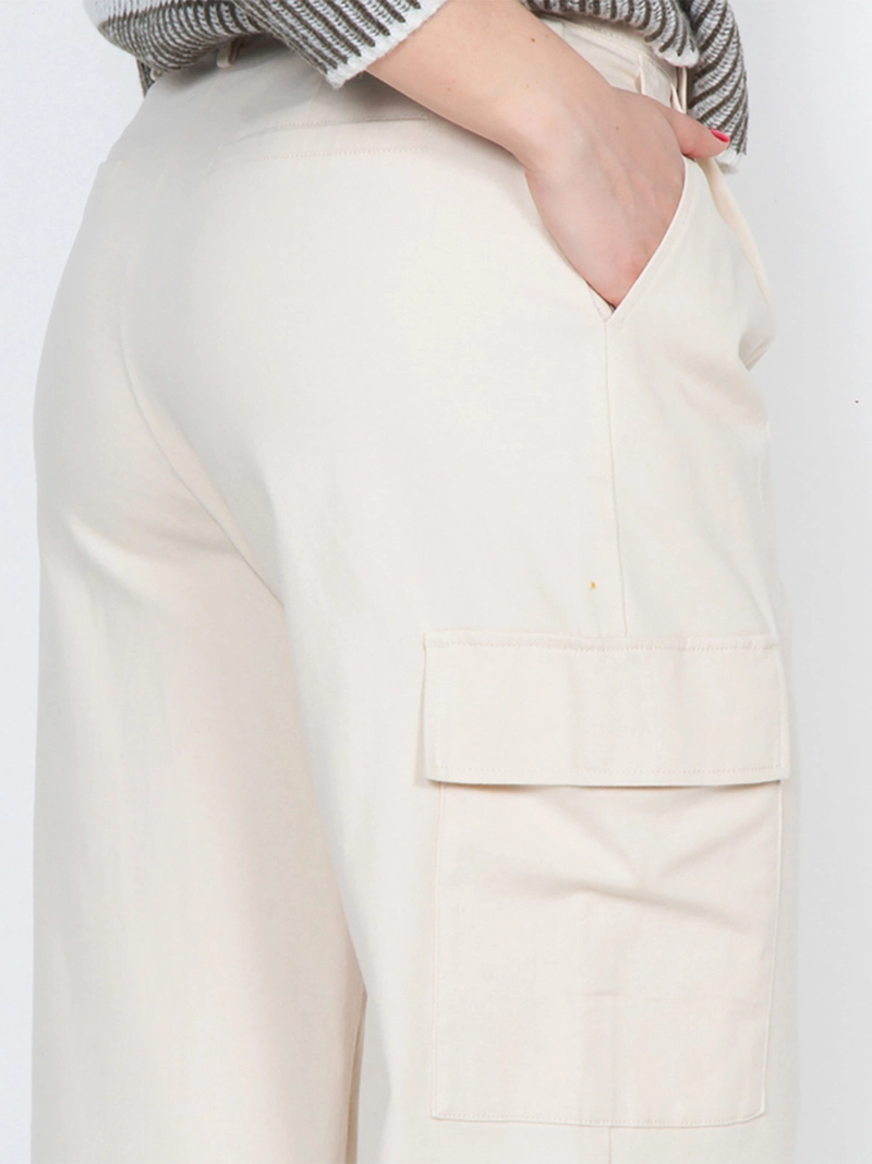 PANTALÓN MUJER WADOS CARGO ALGODÓN TIRO ALTO - 8