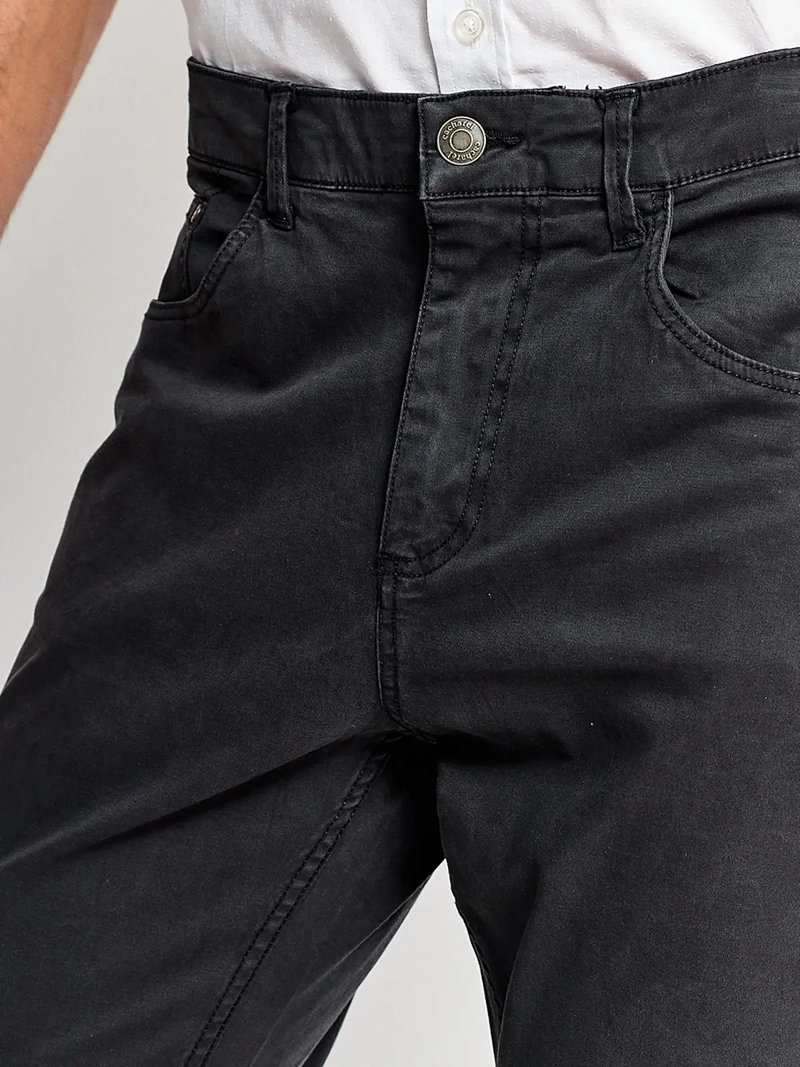 PANTALÓN HOMBRE CACHAREL ALGODÓN 5 BOLSILLOS - 3