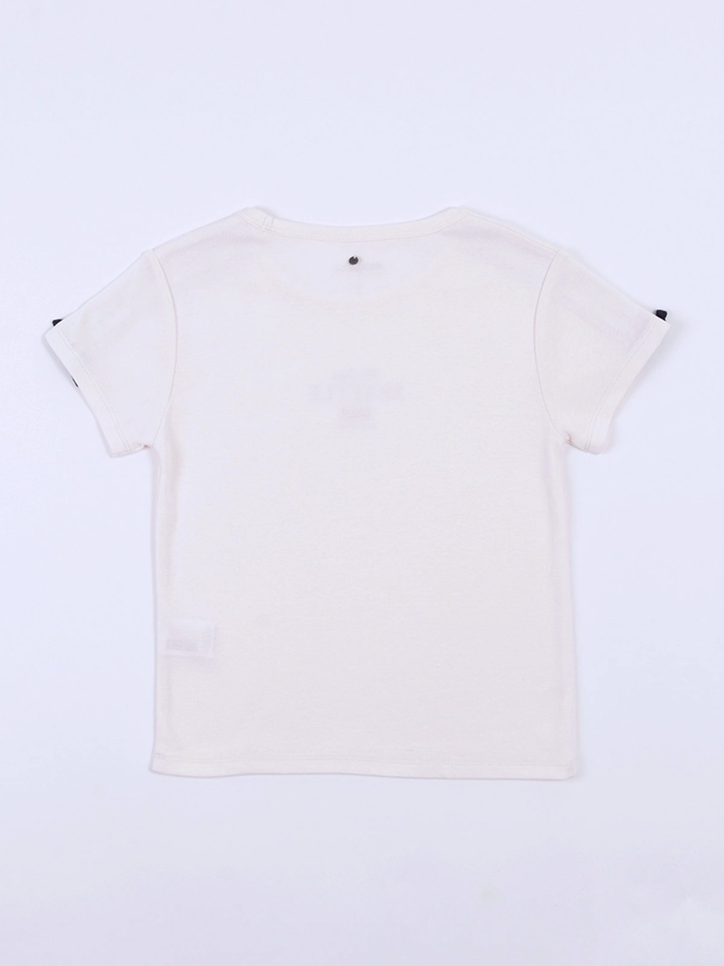 POLERA MANGA CORTA ALGODÓN NIÑA INDEX LAZOS - 2
