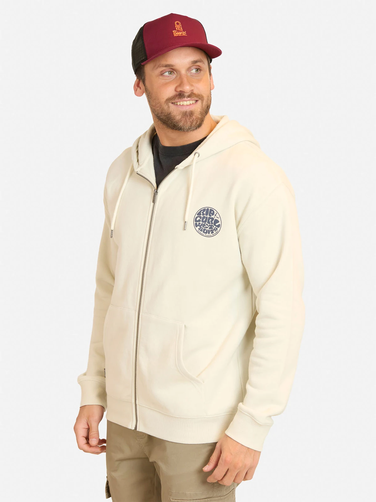 POLERÓN HOMBRE RIP CURL FULL ZIPPER - 1