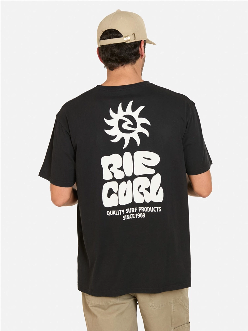 POLERA HOMBRE RIP CURL ALGODÓN MANGA CORTA - 2