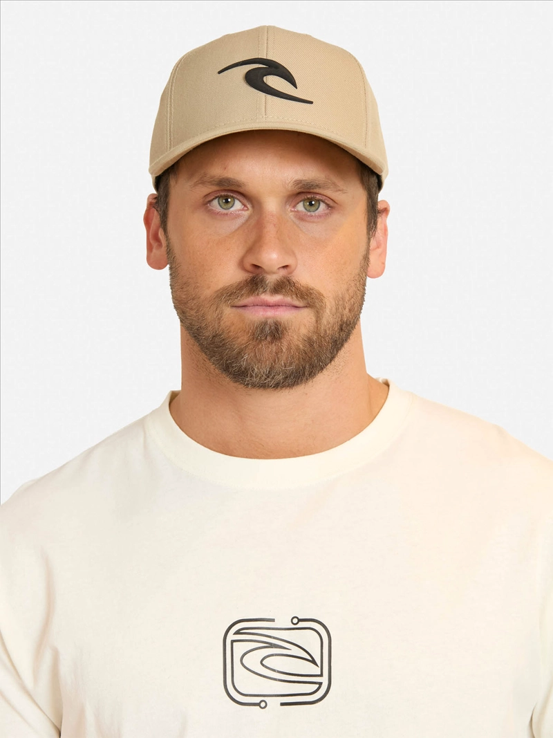 POLERA HOMBRE RIP CURL ALGODÓN MANGA CORTA - 3