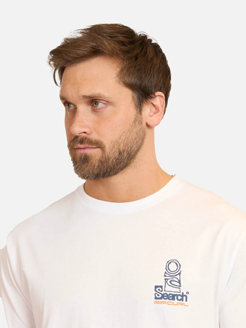 POLERA HOMBRE RIP CURL ALGODÓN MANGA CORTA - 3
