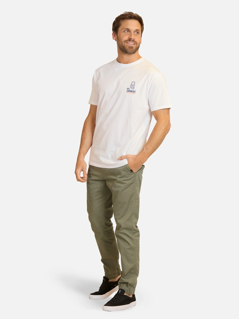 POLERA HOMBRE RIP CURL ALGODÓN MANGA CORTA - 4