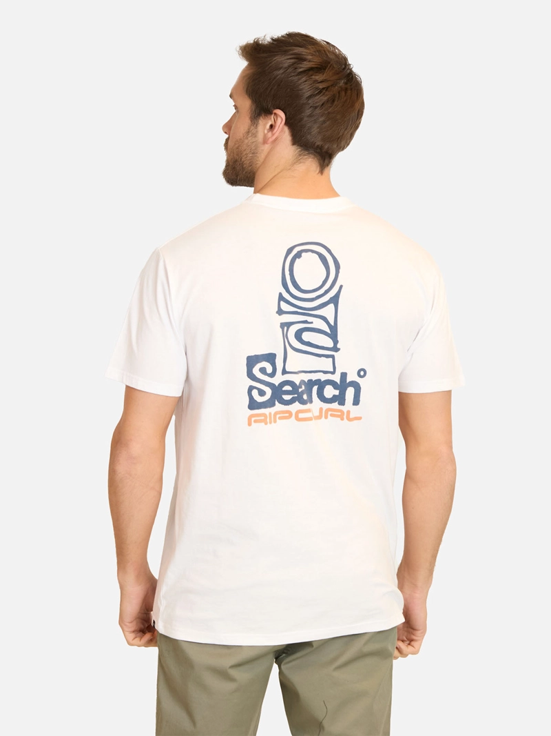 POLERA HOMBRE RIP CURL ALGODÓN MANGA CORTA - 2