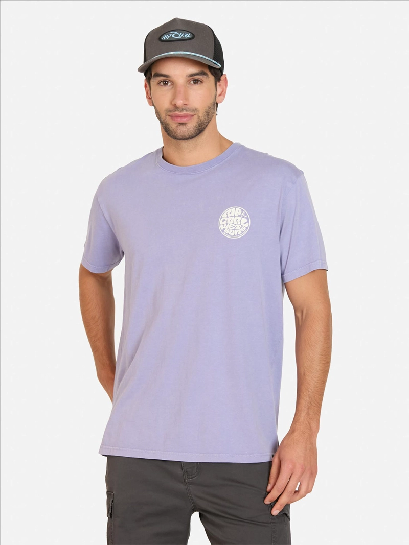 POLERA HOMBRE RIP CURL ALGODÓN MANGA CORTA - 1