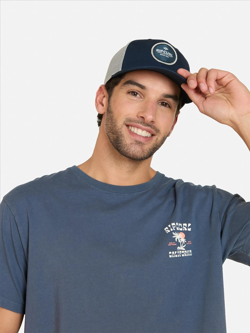 POLERA HOMBRE RIP CURL ALGODÓN MANGA CORTA - 3