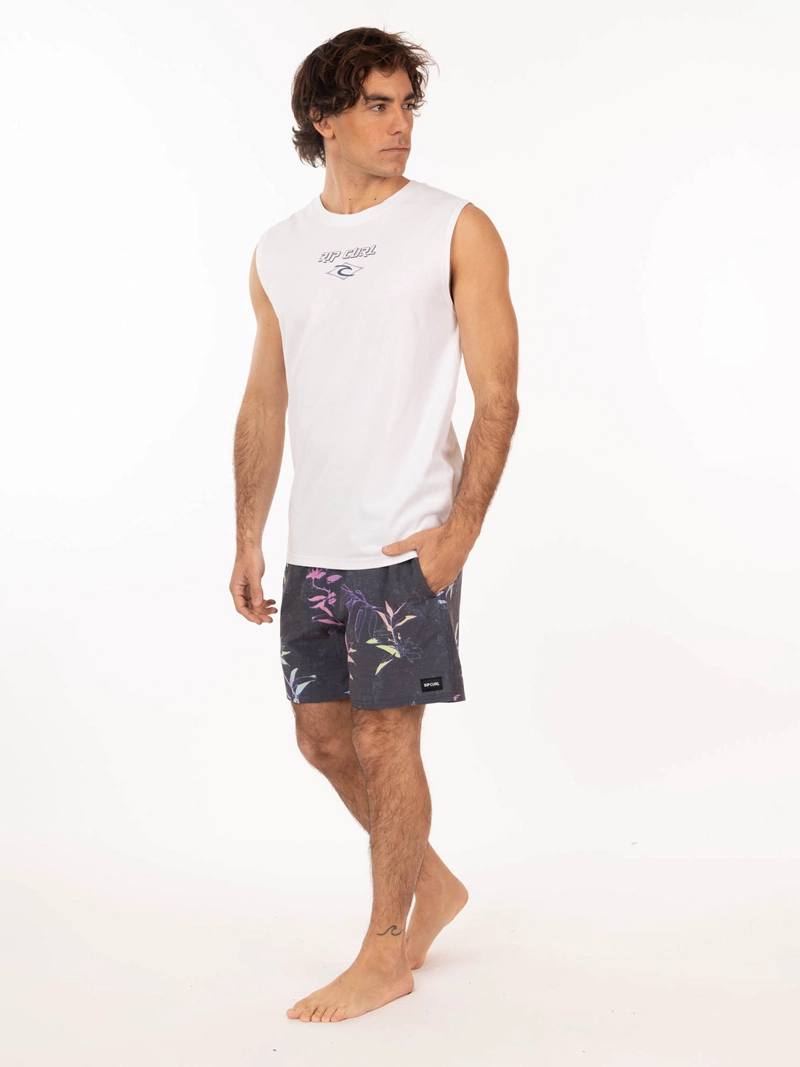 POLERA HOMBRE RIP CURL ALGODÓN SIN MANGAS - 4